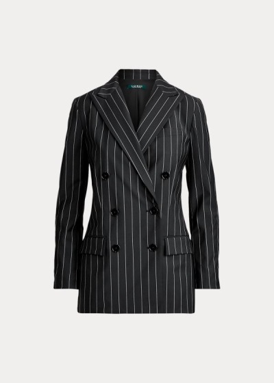 Women's Ralph Lauren Wool-Blend Crepe Blazers | 176239TVW